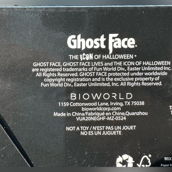 NIB SCREAM "Ghost Face" Sculpted Ceramic Mug 16 oz - Picture 6 of 6